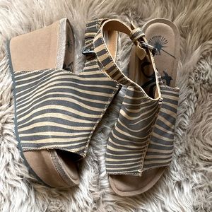 OTBT zebra wedges